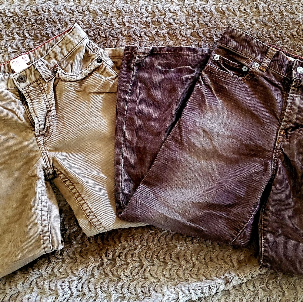 Lot 2 Pair Mossimo Supply Co. Corduroy Boy Pants